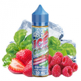 Fraise Framboise Basilic 0mg 50ml - Ice Cool