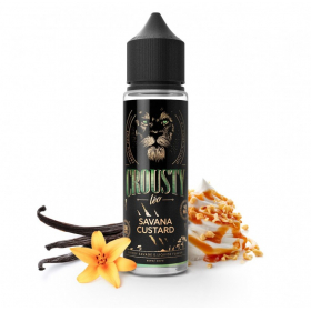 Savana Custard 50ml Crousty Leo - Cookin Cloud