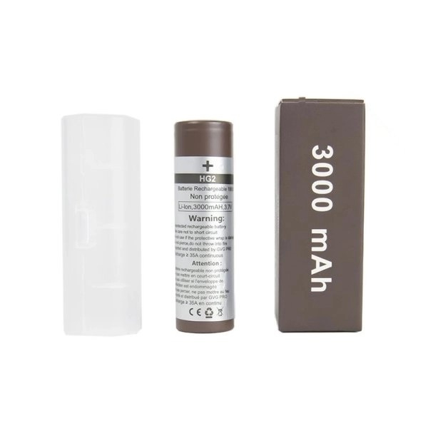 Accu 18650 LG HG2 3000mAh 20A