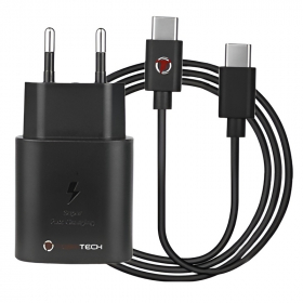 Adaptateur secteur 25W + Cable USB-C - Fumytech