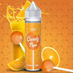E-liquide Sparkling Orange 50ml - Candy Pops
