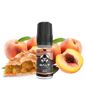 Tarte Pêche 10ml Wonderful Tart Salt E-Vapor - Le French Liquide