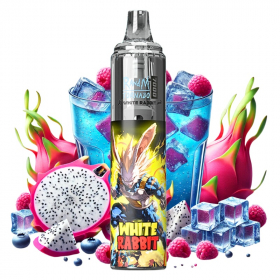 Puff Tornado 7000 Dragon Blue Razz Lemonade Ice 20mg - RandM & White Rabbit