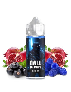 Ghost 0mg 100ml - Cassis, Framboise Bleue & Grenade