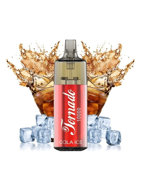 Puff Tornado 10000 Cola Ice 10/20mg - Drink Edition | Vapo Shop
