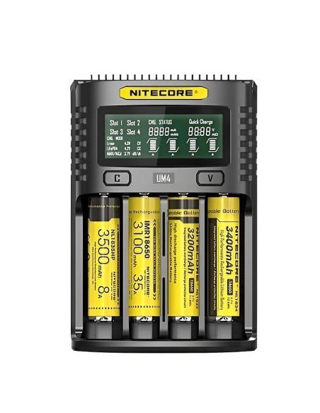 Chargeur UM4 - Nitecore Chargeur UM4 - Nitecore