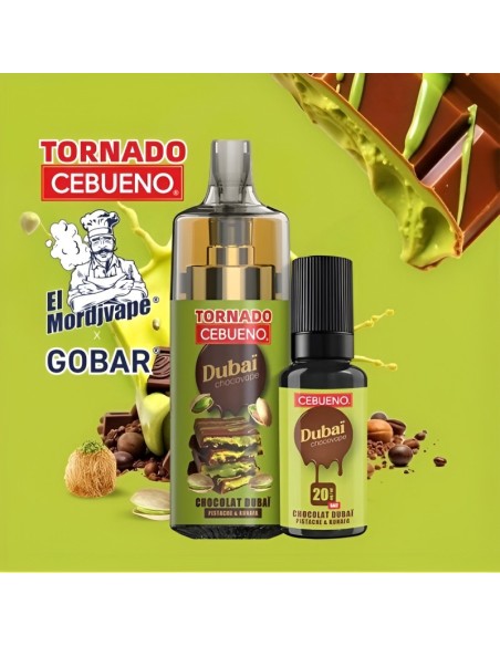 Puff Tornado 10000 Chocovape Dubai - Gobar