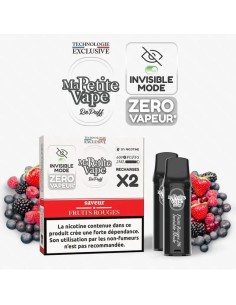 Cartouche Repuff "Smokless" fruits rouges - Ma Petite Vape