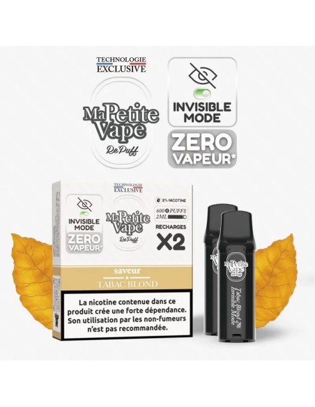 Cartouche Repuff "Smokless" Classic blond - Ma Petite Vape