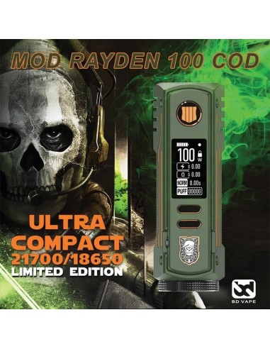 Box Rayden 100 V2.0 COD limited edition - BD Vape