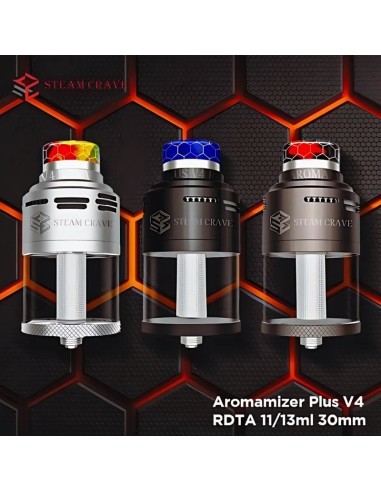 Aromamizer Plus v4 RDTA - Steam Crave