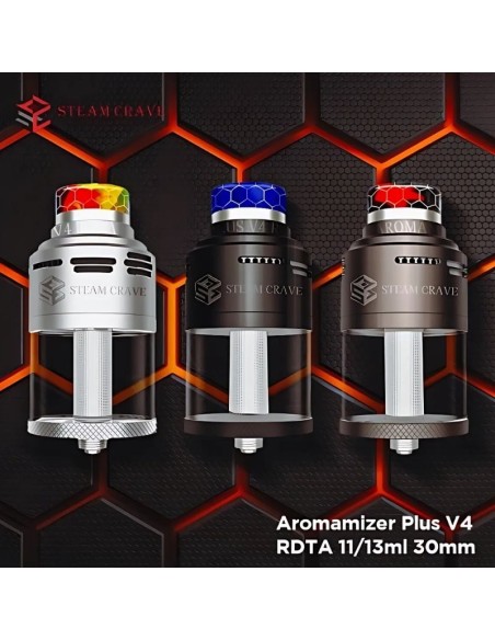 Aromamizer Plus v4 RDTA - Steam Crave