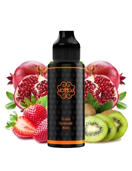 Fraise Grenade Kiwi 100ml - Dotmod