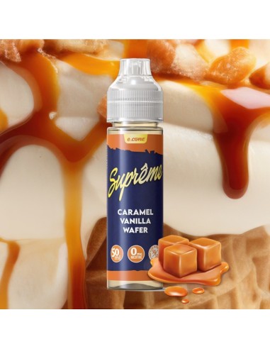 Caramel / Vanilla / Wafer 50ml Suprême - Vape Maker
