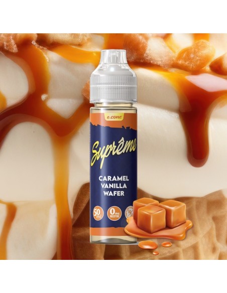 Caramel / Vanilla / Wafer 50ml Suprême - Vape Maker