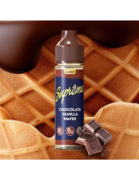 Chocolate / Vanilla / Wafer 50ml Suprême - Vape Maker