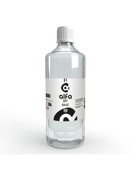 Base 50/50 1L 0mg - AlfaDIY