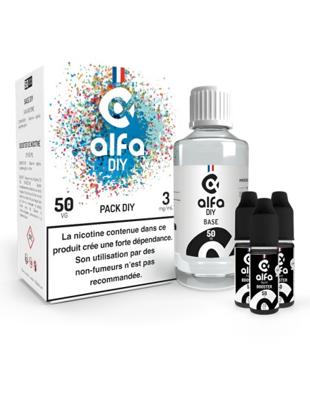Pack DIY 50/50 230ml - AlfaDIY