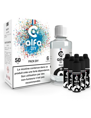 Pack DIY 50/50 230ml - AlfaDIY