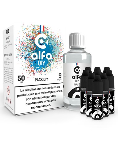 Pack DIY 50/50 230ml - AlfaDIY