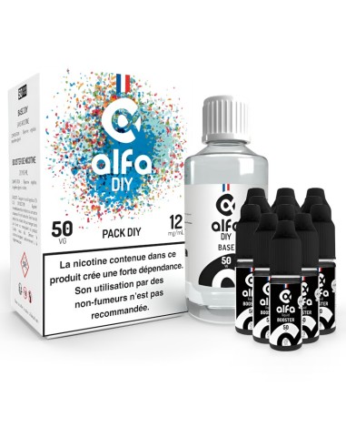 Pack DIY 50/50 230ml - AlfaDIY