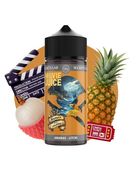 Ananas des Caraibes 100ml - Movie Juice