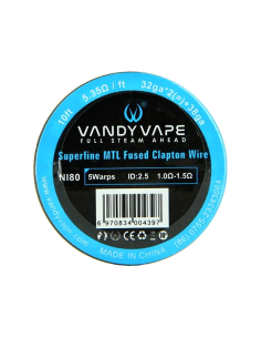 Bobine Superfine MTL Fused Clapton Wire - Vandy Vape