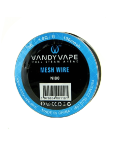 Bobine Ni80 Mesh Wire (100 Mesh) - Vandy Vape