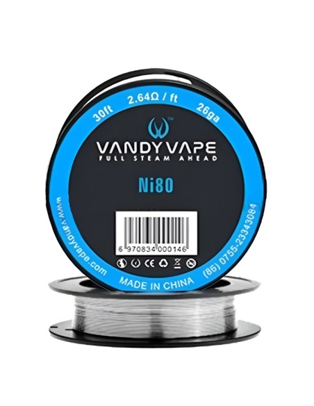 Bobine Ni80 26ga - Vandy Vape