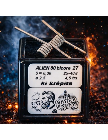 Alien 80 Bicore 27 - Mattaf Coil x Vaposhop