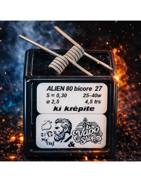 Alien 80 Bicore 27 - Mattaf Coil x Vaposhop
