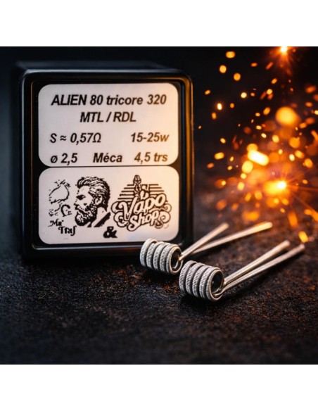 Alien 80 Tricore 320 - Mattaf Coil x Vaposhop