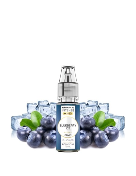 Blueberry Ice Nic Salt 10ml - Intense by Tornadoliq