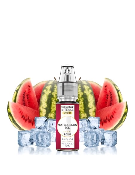 Watermelon Ice Nic Salt 10ml - Intense by Tornadoliq