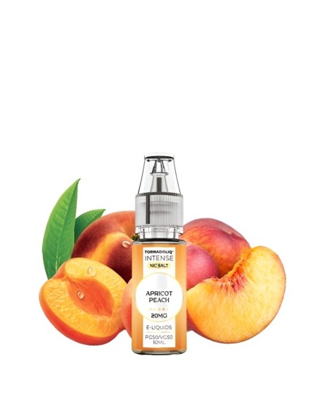 Apricot Peach Nic Salt 10ml - Intense by Tornadoliq