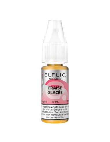 Fraise Glacée 10ml - Elfliq Salt
