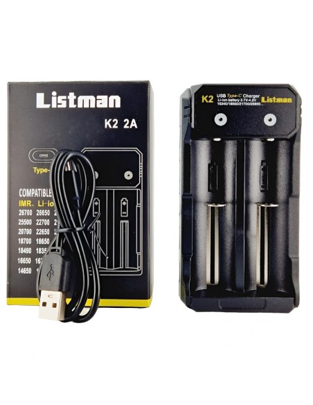 Chargeur d'accu K2 2A - Listman