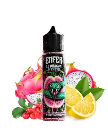 Le Dragon d'ENFER 50ml - E-liquide fruité frais - Enfer by Vape47
