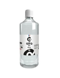 Base 50/50 1L 0mg - AlfaDIY