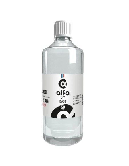Base 50/50 1L 0mg - AlfaDIY