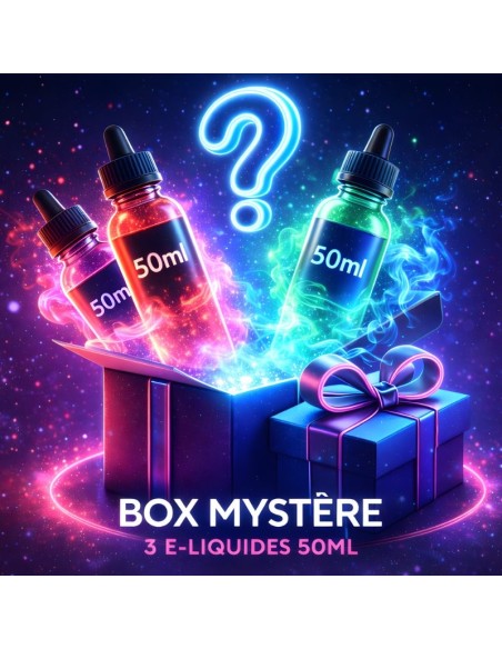 Box Mystère 3 E-liquide 50ml