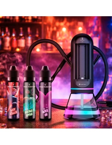 Pack Ultimate Hookah Dock + 3 E-liquides - Fumytech