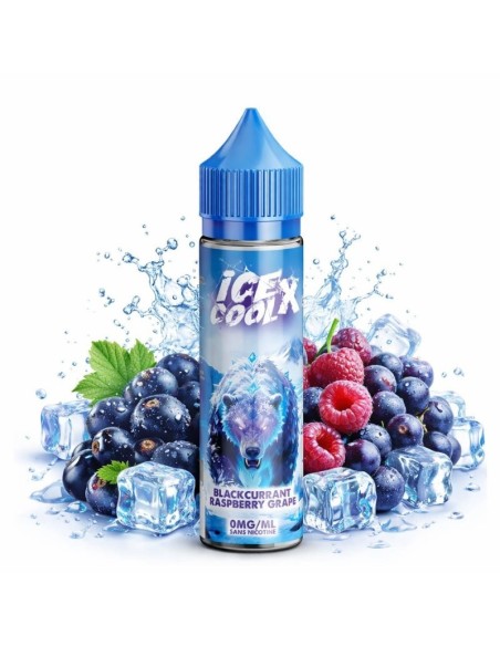 Blackcurrant Raspberry Grape 50ml - Ice Cool X