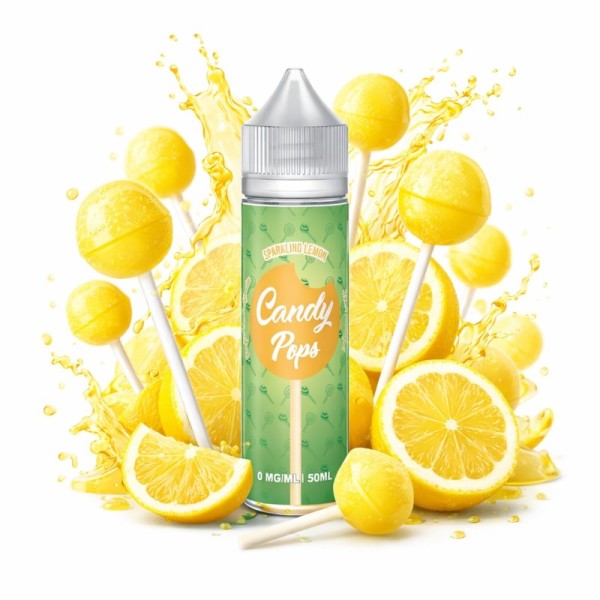 Sparkling Lemon 50ml - Candy Pops