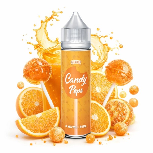 Sparkling Orange 50ml - Candy Pops