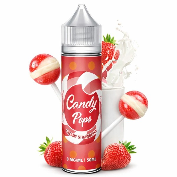 Creamy Strawberry 50ml - Candy Pops