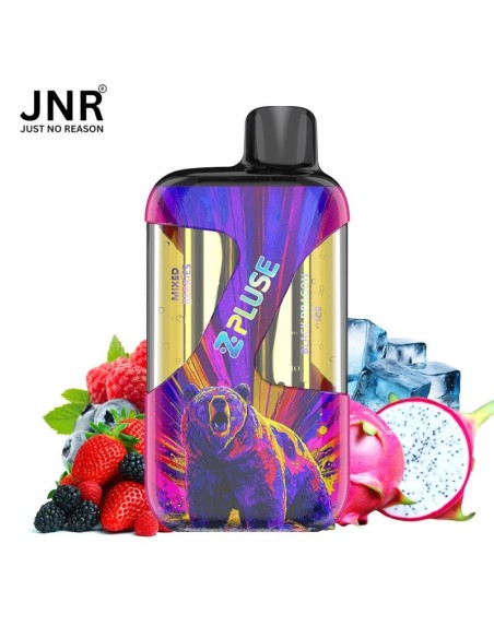Puff ZPluse 42K+ - JNR mixed berries + black dragon ice