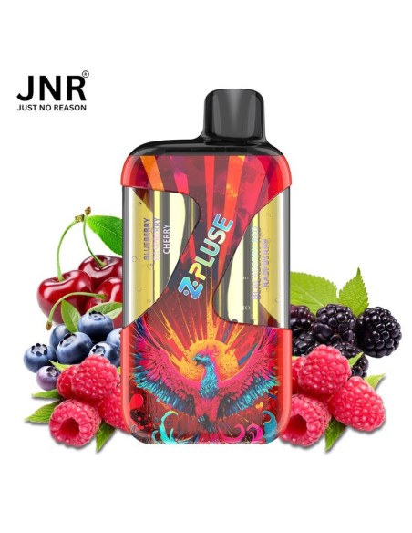Puff ZPluse 42K+ - JNR blueberry raspberry cherry + blackberry red raspberry