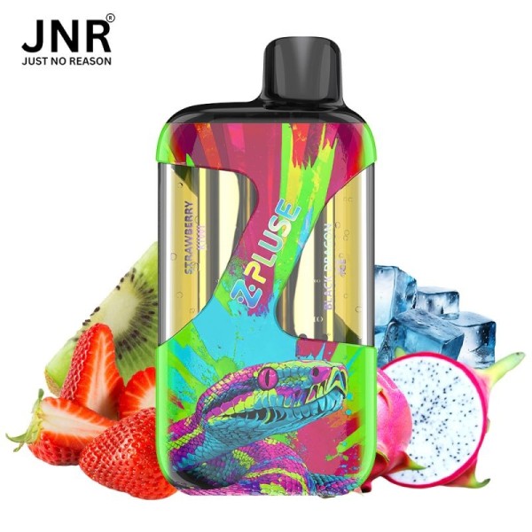 Puff ZPluse 42K+ - JNR strawberry kiwi + black dragon ice