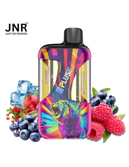 Puff ZPluse 42K+ - JNR blueberry pomegranate ice + blueberry sour raspberry